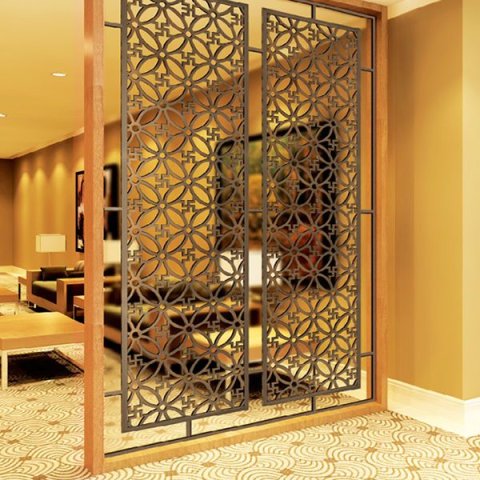 Laser Cut MDF Partition