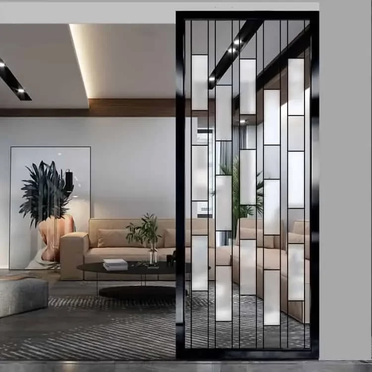 Acrylic Glass Style Partition